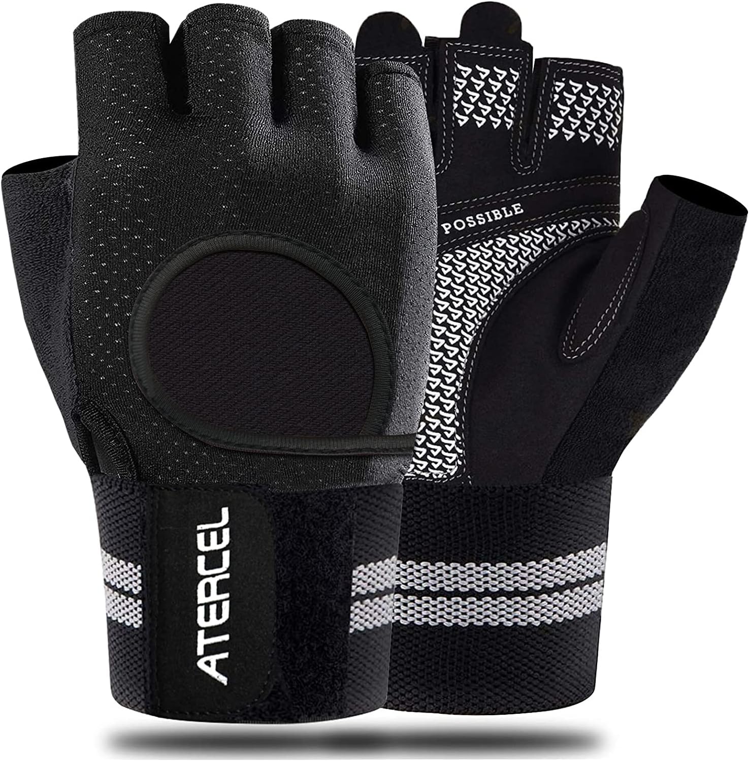 Weightlifting Gloves - ATERCEL Weight Lifting Gloves Breathable Workout