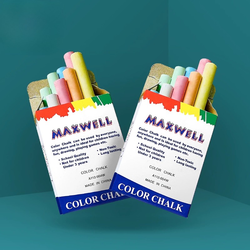 Chalk Bag - Eco-friendly standard chalk, school-specific chalk, colored