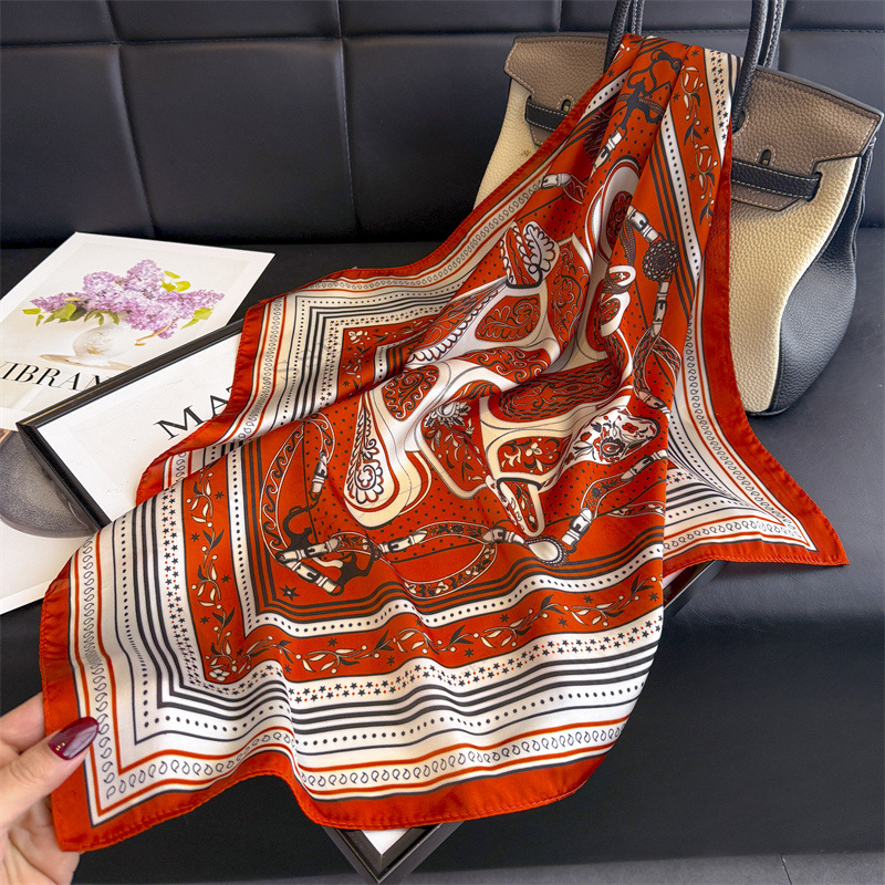 Wrist Wraps - New Bandana Designer Silk Square Scarf