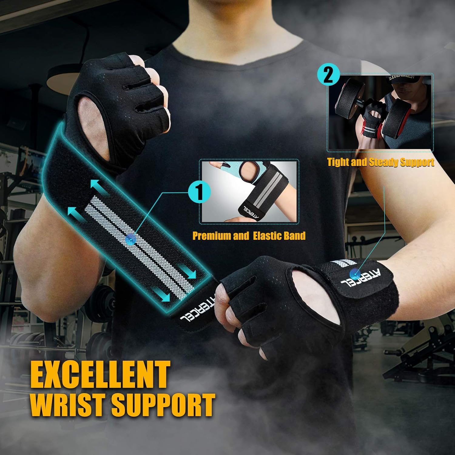 ATERCEL Weight Lifting Gloves  - Weightlifting Gloves 评论和价格