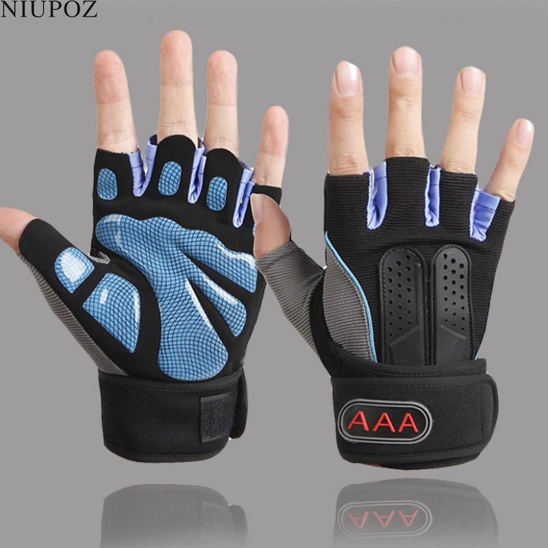 Half Finger Guantes Protective - Weightlifting Gloves 评论和价格