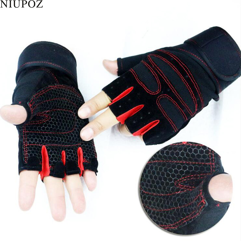 Half Finger Guantes Protective - Weightlifting Gloves 评论和价格